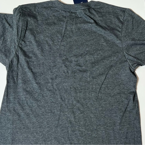 New Reebok Men's Identity Logo Graphic T-Shirt Dark Charcoal Heather Size - Picture 5 of 6